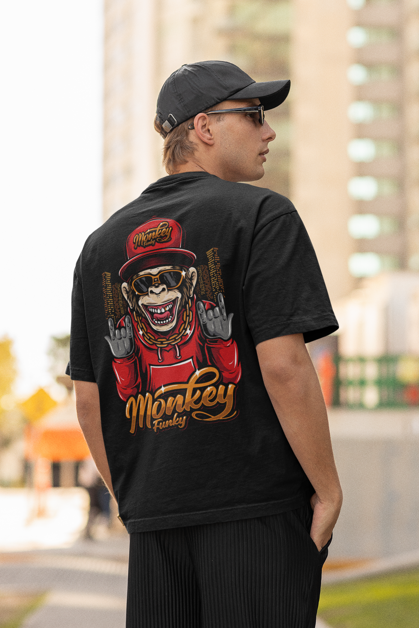 🧢 Funky Street Oversize Graphic Tees – Unisex Collection - ThreadStyle