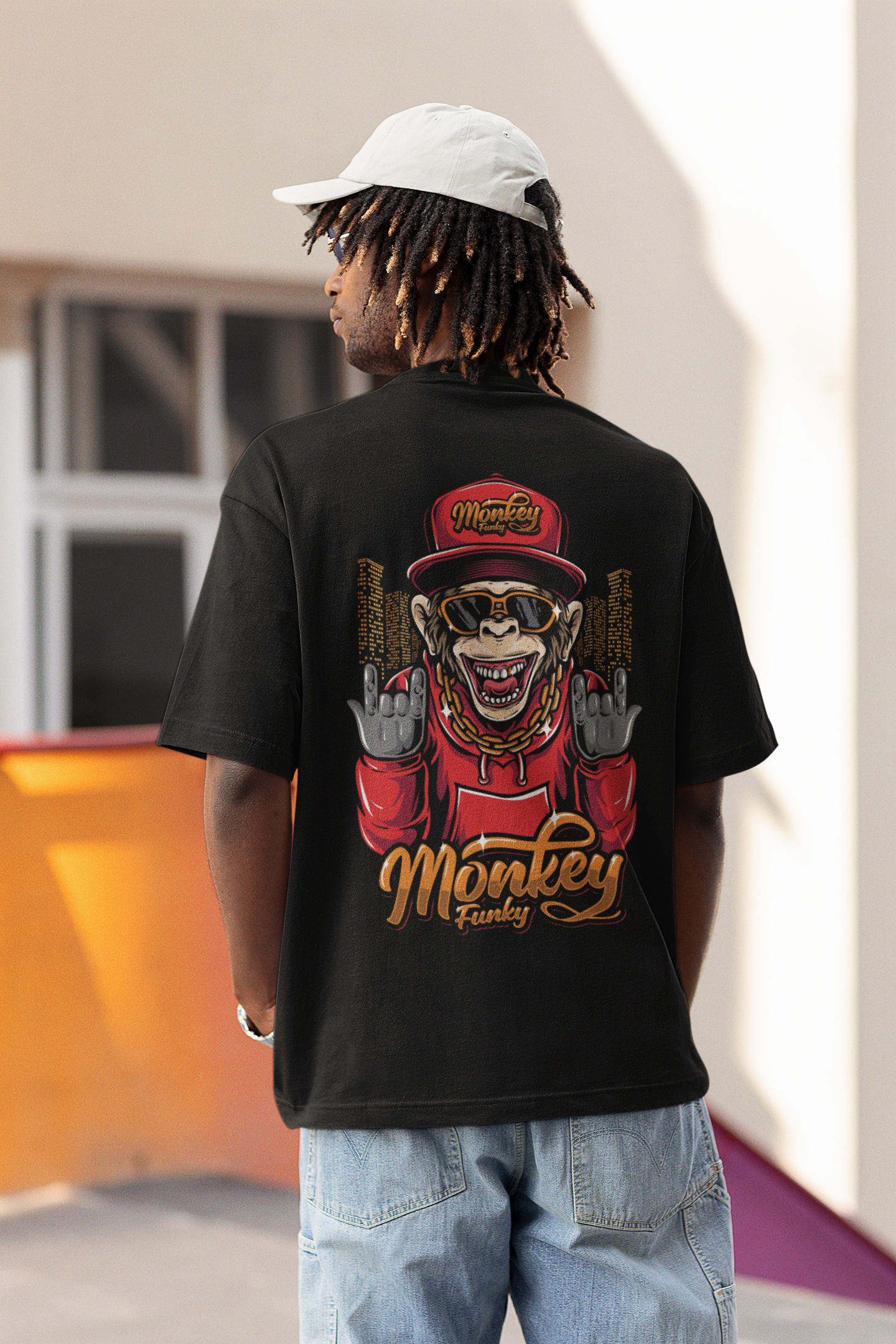🧢 Funky Street Oversize Graphic Tees – Unisex Collection - ThreadStyle
