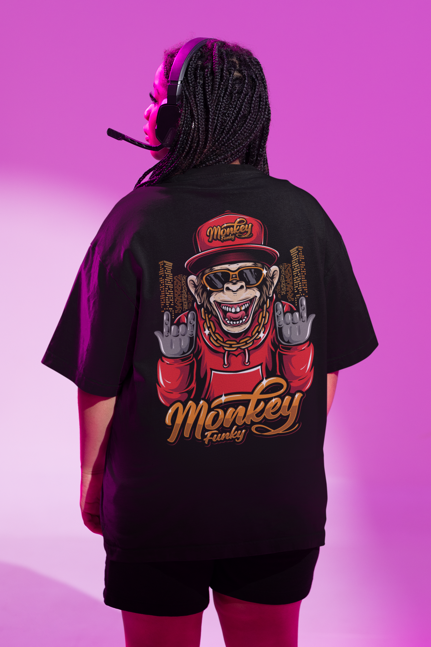 🧢 Funky Street Oversize Graphic Tees – Unisex Collection - ThreadStyle