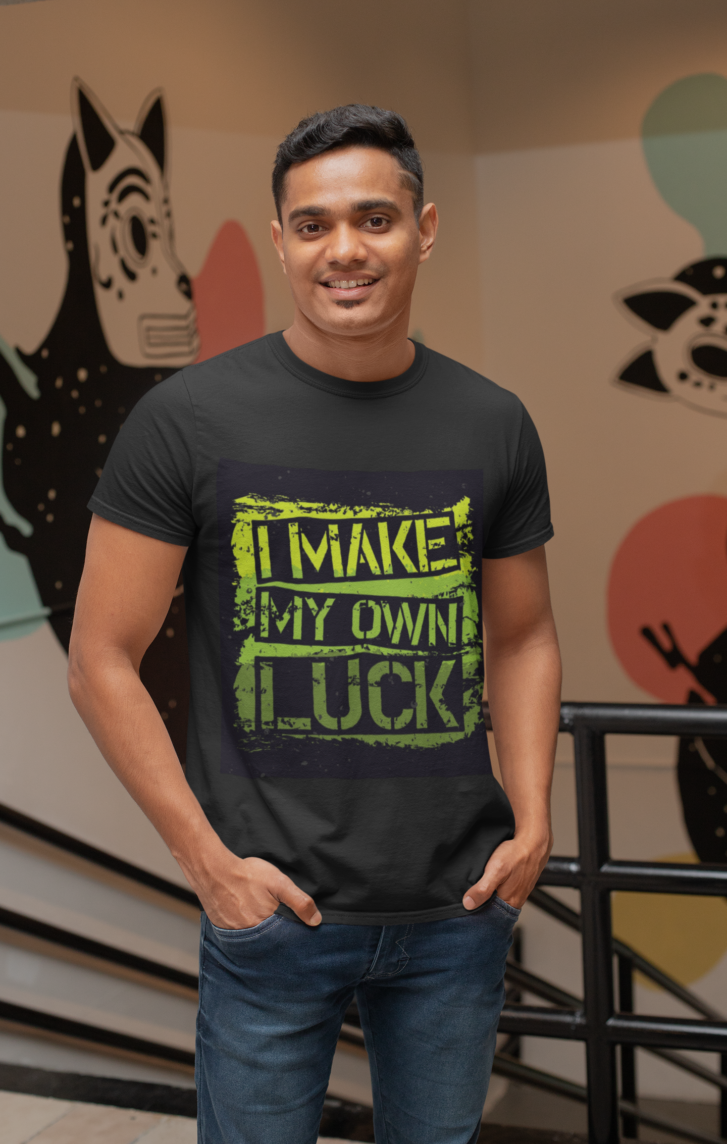 I Make My Own Luck – Unisex Graphic Tee - ThreadStyle
