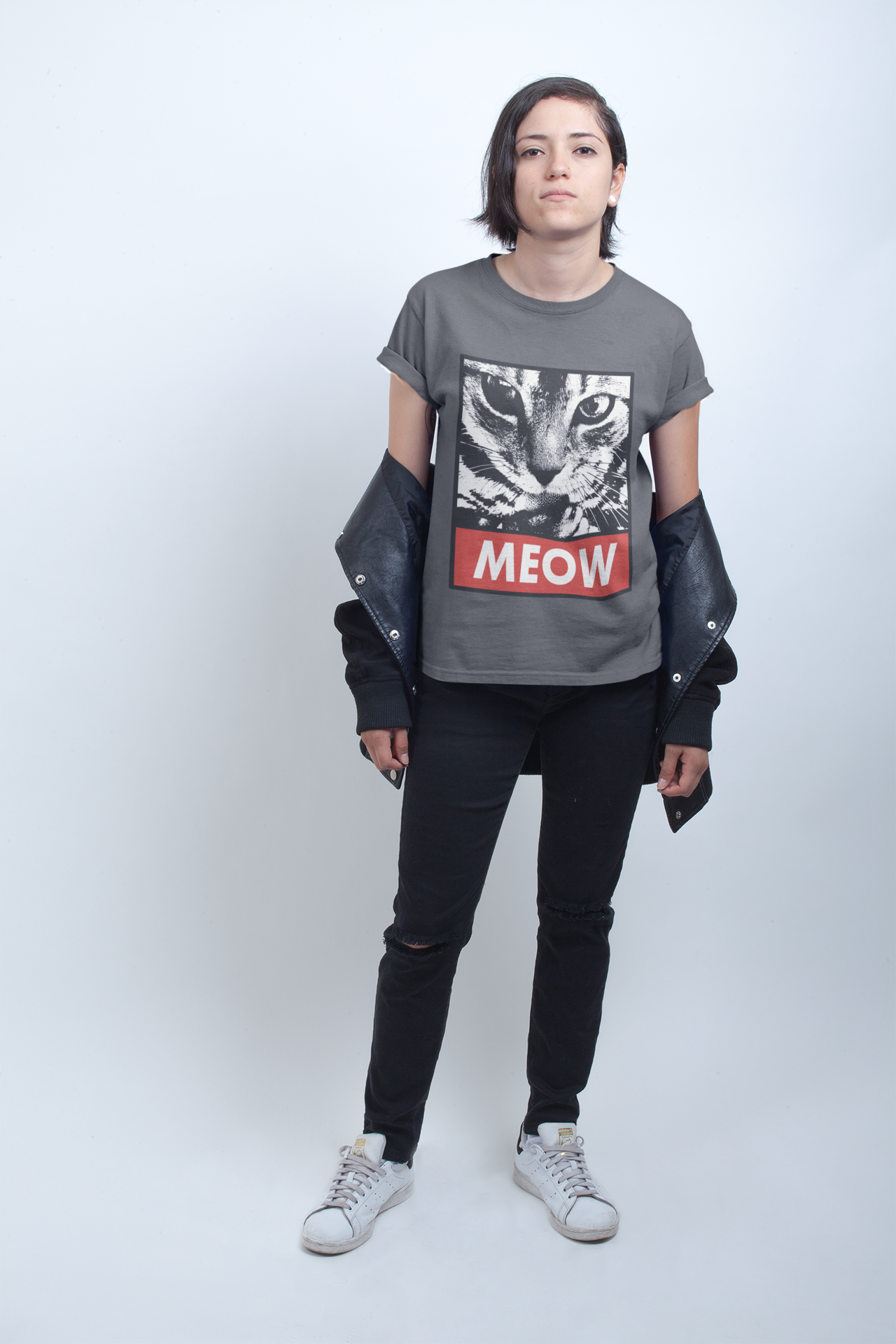 😻 "MEOW" Graphic Unisex T-Shirt